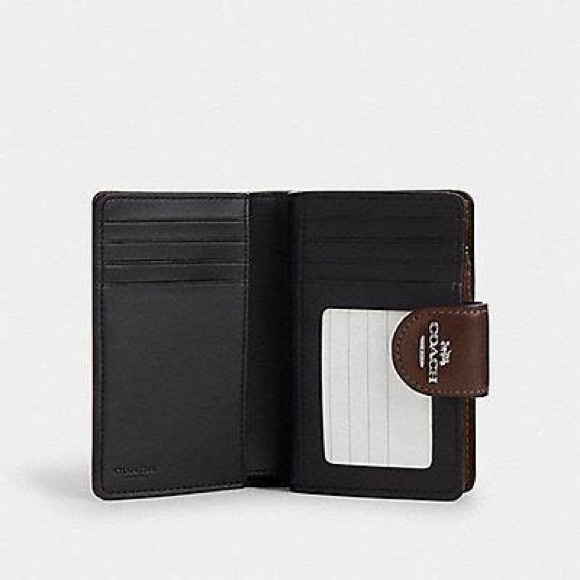 NWT Coach Medium Zip Wallet in Signature Jacquard - Picture 5 of 6